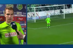 Vitesse maakt vreemdste owngoal ooit en de reactie van de doelman is goud waard! (video)