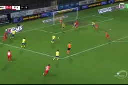 Is dit een fameuze blunder van Roef of gewoon de schuld van het veld? (video)