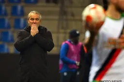 Bernd Storck schrikt zich een bult bij Genk