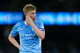 Kevin De Bruyne schrikt zich rot bij Manchester City