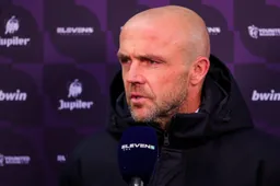 Alfred Schreuder zet druk op het Club-bestuur na tegenvallende topper