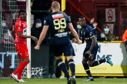 Antwerp zorgt met tien man voor heuse stunt in inhaalwedstrijd op KV Kortrijk