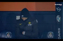 Romelu Lukaku neemt revanche en zorgt voor bizar beeld bij Tuchel (VIDEO)
