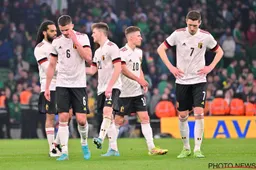 Eén Rode Duivel heeft boter gegeten na afknapper tegen Ierland: "Showgehalte"