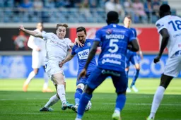 Genk laat AA Gent zwaar gefrustreerd achter in match met twee uitsluitingen