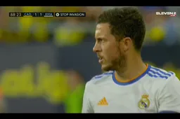 Het is van dat: Eden Hazard stunt en maakt bij Real Madrid een droom waar