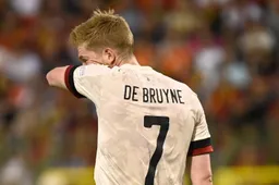 Ook dat nog: Kevin De Bruyne laat zich na afgang tegen Oranje niet meer zien
