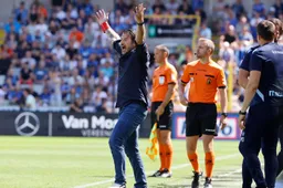 Carl Hoefkens kan het niet echt meer aanzien en grijpt zwaar in bij Club Brugge