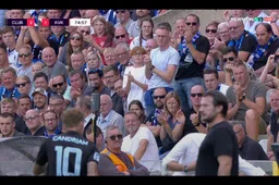 Ongezien: Noa Lang paar minuten na zijn invalbeurt opnieuw van het veld gehaald