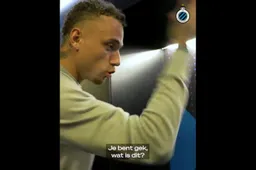 Noa Lang gaat plots door het lint tegen ploegmaat: "Je bent gek! Wat is dit!?" (VIDEO)