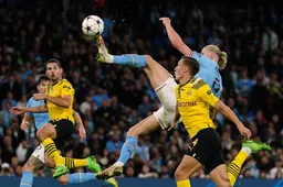 Erling Haaland doet heel Europa watertanden met enorm acrobatische actie (VIDEO)