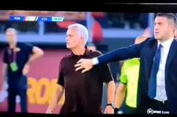 Beelden van woeste Mourinho op het veld gaan de wereld rond: "Wat?!" (VIDEO)