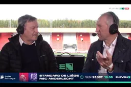 Frank Raes en Franky Van der Elst vallen achterover: "Hola.... Kijk daar!"  (VIDEO)