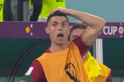 Cristiano Ronaldo krijgt in absolute slotfase van match bijna hartaanval (VIDEO)
