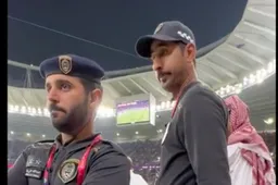 Beelden van uitzinnige Lukaku en veiligheidsagenten gaan wereld rond (VIDEO)