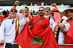 Er wordt schande gesproken over Marokkaanse fans: "Geen respect, waardeloos!"