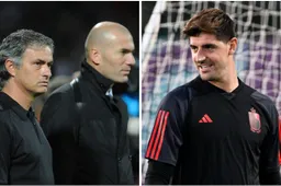 ‘Courtois kijkt op: Bijzonder nieuws voor Zidane en Mourinho over bondscoachschap’
