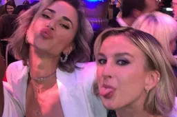 Kat Kerkhofs doet in strak kleedje Lize Feryn zweten met opvallende decolleté: “Sexy!”