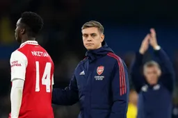 Duivel Leandro Trossard weet echt niet wat hem overkomt bij Arsenal (VIDEO)