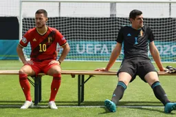 Hazard en Courtois zien sensationeel doelpuntenfestijn in WK-finale voor clubs
