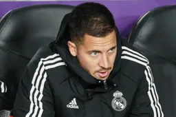 Hazard kan amper geloven wat Ancelotti nu met hem doet bij Real Madrid