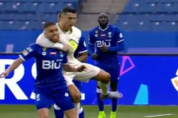 Ronaldo gaat viraal na dít te doen met tegenstander: “Schandalig!” (VIDEO)