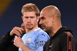 Kevin De Bruyne ziet Peter Vandenbempt nu... Pep Guardiola aanpakken