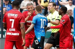 Noa Lang provoceert in slotfase Club-Antwerp, Toby Alderweireld reageert fel