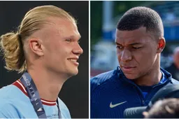 ‘Onthuld: Erling Haaland verbleekt door gigantisch salaris van Kylian Mbappé’