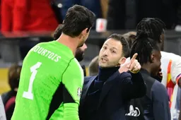 Bondscoach Tedesco spreekt kort voor EK klare taal tegen Thibaut Courtois