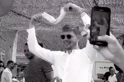 Michèle Lacroix deelt beelden van De Bruyne die helemaal uit bol gaat (VIDEO)