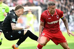 Viraal: Rood-witte supporters worden wild door... Antwerp-shirt van Noa Lang