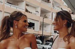 Ines en sexy vriendin voelen zich stout en pronken met borsten: “Wow, heet!”