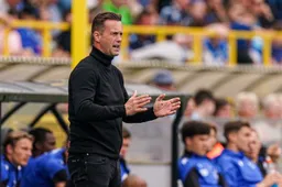 Club-trainer Ronny Deila ziet eigen doelpunt debuut op Jan Breydel verbrodden