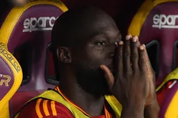 Zorgen voor Lukaku bij AS Roma: "Vaak ruzie, een tragikomedie"