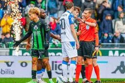 Club Brugge heeft reden tot klagen over ref Lardot: "Echt heel bizar wat hij deed"