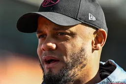 Vincent Kompany plots in hele nauwe schoentjes bij Burnley