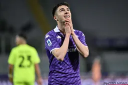 Fiorentina heeft zeer teleurstellend nieuws te melden over wedstrijd tegen Club Brugge