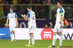 Club Brugge-speler zakt door het ijs tegen Fiorentina, kranten kraken hem