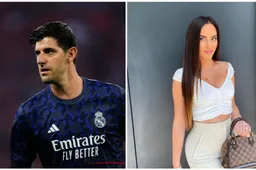 Thibaut Courtois krijgt het heel warm bij het zien van zijn ex Marta