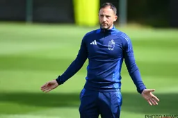 'Tedesco zet grote ster op de bank bij Rode Duivels tegen Slovakije'