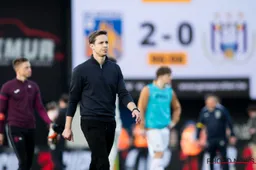 'David Hubert neemt beslsising over ontslag bij Anderlecht'
