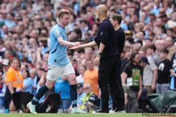 Guardiola gaat helemaal los over transfer van De Bruyne naar Napoli