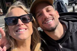 Wie goed kijkt naar de foto's van Kat Kerkhofs en Dries Mertens, ziet het meteen