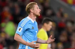 De Bruyne ontevreden bij Rode Duivels: "Miste zijn maatje op het veld"