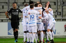 AA Gent boekt late zege en loopt in op leider Club Brugge