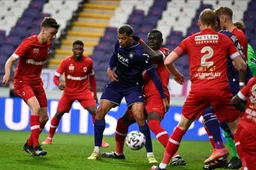 Anderlecht schiet zichzelf in de voet en raakt niet voorbij Antwerp