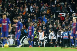 Barcelona en Valencia delen de punten na spektakelrijke wedstrijd