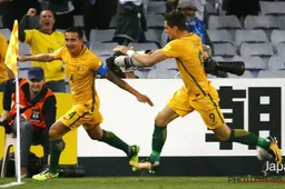 Tim Cahill in nauwe schoentjes na deze speciale viering