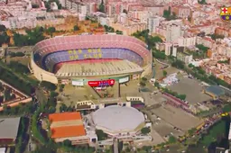 Barcelona stelt adembenemend nieuw stadion voor